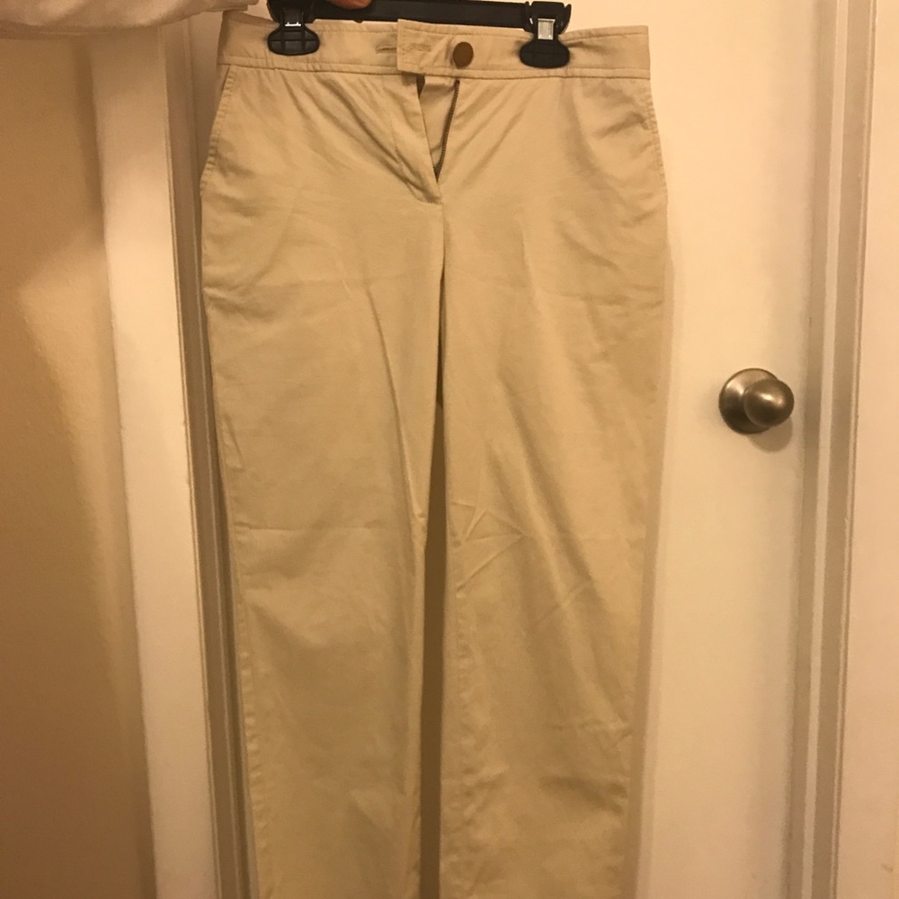 Tory Burch light khakis pants